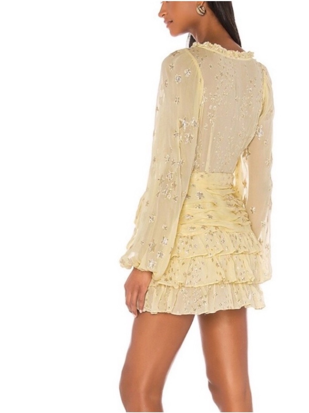 NWT LoveShack Fancy Rina Star Dress